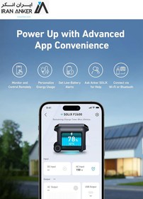 تصویر نیروگاه همراه انکر Anker SOLIX F2600 Portable Power Station 2400 Wh مدل A1781 