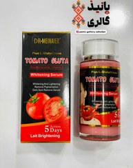 تصویر سرم کنسانتره سفیدکننده و ضدلک قوی گلوتاتیون دکتر مینایر با عصاره گوجه 