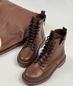 تصویر نیم بوت اوکی ۴۱۹۹ چرم بند دار 