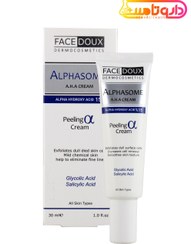 تصویر کرم آلفازوم 10 % حجم 30 میل فیس دوکس Face Doux Alphasome 1