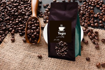 تصویر دانه قهوه عربیکا و روبوستا تازه 