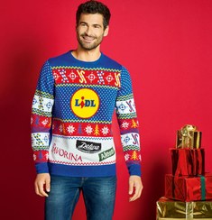 تصویر پلیور مردانه کریسمسی لیورجی 