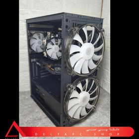 تصویر کامپیوتر گیمینگ نسل ۹ با CPU Intel Core i5 9400F و RAM ۱۶ گیگابایت 