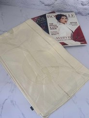 تصویر شال بهاره مجلسی مارک وارداتی - کرمی 