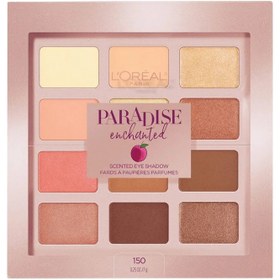 تصویر پالت سایه معطر ۱۲ رنگ پارادایس انچنتد لورآل L'Oreal Paris Paradise Enchanted Scented Eyeshadow Palette 