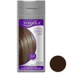 تصویر شامپو رنگ تونیکا شماره 3.0 قهوه ای تیره طبیعی – TONIKA TONER 3.0 