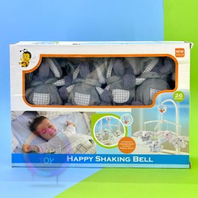 تصویر آویز تخت کودک مدل Happy Shaking Bell 