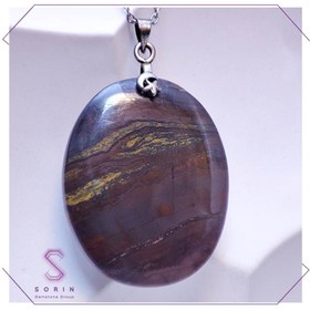 تصویر آویز سنگ چشم ببر کد N73 