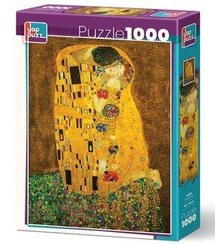 تصویر پازل ۱۰۰۰ تکه یوروگرافیک طرح بوسه کد ۶۰۰۰-۰۱۴۲ 