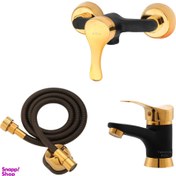 تصویر ست شیرآلات ترنم مدل یونیک MT3 مجموعه 3 عددی 