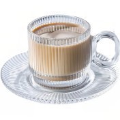 تصویر سرویس چای خوری یوجینگ وارداتی سرویس چای خوری 12 پارچه 6عدد فنجان 6عدد بشقاب