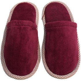 تصویر دمپایی حوله ای مدل تتیس 02 