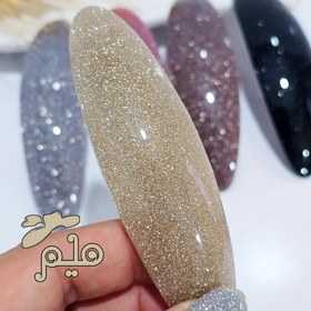 تصویر گیره فرانسوی بیضی ساده 