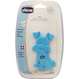 تصویر دندانگیر سیلیكونی سگ خندان چیكو بی بی Chicco baby Rattle Teether code:544/3