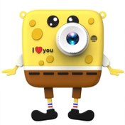 تصویر دوربین دیجیتال طرح باب اسفنجی 