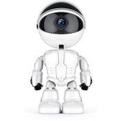 تصویر دوربین مداربسته چرخشی هوشمند طرح روبات yoosee Robotic yoosee smart cam