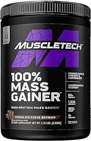 تصویر Mascletech Mass Gainer | پودر پروتئین 100% Mass Gainer | پودر پروتئین برای افزایش عضلات | پروتئین آب پنیر + عضله ساز | پودر پروتئین افزایش دهنده وزن | مکمل کراتین | شکلات، 5.15 پوند - ارسال 20 روز کاری Muscletech Mass Gainer | 100% Mass Gainer Protein Powder | Protein Powder for Muscle Gain | Whey Protein + Muscle Builder | Weight Gainer Protein Powder | Creatine Supplements | Chocolate, 5.15 lbs