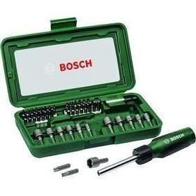 تصویر Bosch پیچ گوشتی هوشمند 46 قطعه مجموعه Bosch Dıy 46 Parça Tornavida Seti