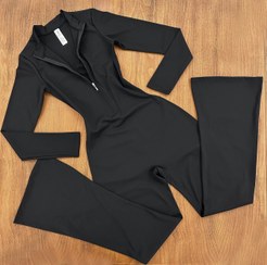 تصویر اورال بوتکات زنانه مشکی فیت اندامی (سایز S، M، L) 