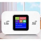 تصویر مودم جیبی 4G LTE با نمایشگر E5783 Plus 