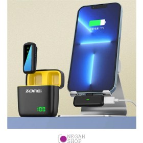 تصویر میکروفون بی سیم تک کاناله Zomei Lightning 