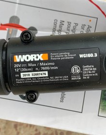 تصویر علف زن دستگاه چمن زن 20 ولت ورکس Worx WG160.3 ا Worx WG160.3 GRASS BRUSH CUTTER 20v Spare and lithium batteries Worx WG160.3 GRASS BRUSH CUTTER 20v Spare and lithium batteries