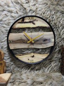 تصویر ساعت دیواری روستیک Rustic wall clock