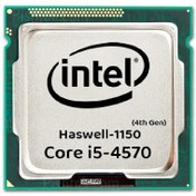 تصویر پردازنده اینتل مدل Core i5 4570 (استوک) Intel Core i5 4570