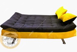 تصویر مبل تختخواب شو 2 نفره سه حالته مدل ایپک Sofa bed for 2 people, three modes, IPAK model