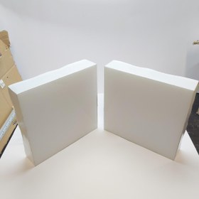 تصویر سنگ نورانی مربع ضد آب تک رنگ سایز 20 سانت 12 ولت مدل PL20P 