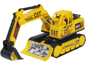 تصویر اسباب بازی بیل مکانیکی کوماتسو بزرگ درج مدل جعبه کادویی Komatsu Great Shovel toy Insert Gift Box Model