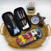 تصویر جامدادی فایبر طرح میکی موس 