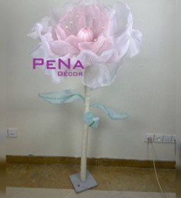 تصویر استند گل حریر - 50 سانتی متر / صورتی ا Silk Flower Stand Silk Flower Stand
