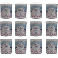 تصویر گوش پاک کن تاپز مدل T12 مجموعه 12 عددی | گارانتی اصالت و سلامت فیزیکی کالا 