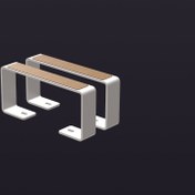 تصویر پایه فلزی استند مانیتور هیلان 