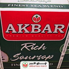 تصویر چای سبز سورسوپ اصل اکبر(5کیلویی) 