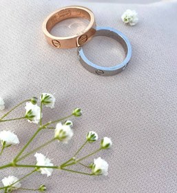 تصویر انگشتر کارتیه استیل 