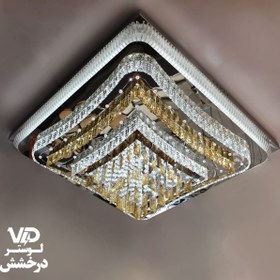 تصویر لوستر سقفی مربع کد 30003 