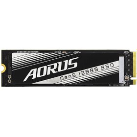 تصویر اس اس دی گیگابایت مدل AORUS Gen5 12000 M.2 2280 NVMe ظرفیت 1 ترابایت Gigabyte AORUS Gen5 12000 M.2 2280 NVMe 1TB Internal SSD