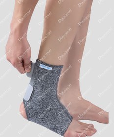 تصویر قوزک بند طبی نئوپرنی پشت باز پاک سمن<br><br><p class="align">PakSaman Neoprene Ankle Support Open Design</p> 