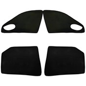 تصویر آفتابگیر شیشه خودرو پاسیکو مدل P521 مناسب برای پژو 405 بسته 4 عددی | مشکی | گارانتی اصالت و سلامت فیزیکی کالا 