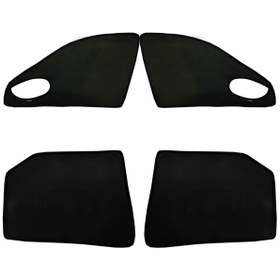 تصویر آفتابگیر شیشه خودرو پاسیکو مدل P521 مناسب برای پژو 405 بسته 4 عددی | مشکی | گارانتی اصالت و سلامت فیزیکی کالا 