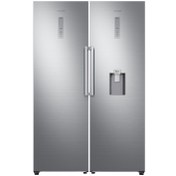 تصویر یخچال فریزر دوقلو سامسونگ مدل RR39M73107F – RZ32M71207F 