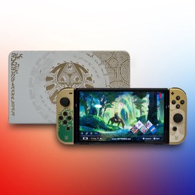 تصویر خرید نینتندو سوییچ OLED - کپی خور باندل زلدا Zelda Edition 