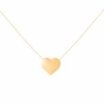 تصویر گردنبند طلا مدل قلب 