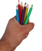 تصویر مداد رنگی چوبی برای طوطی ها( رنگ خوراکی مجاز ) - yukaparrot 