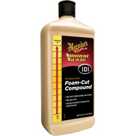 تصویر پولیش خیلی زبر 101 مگوایرز 1 لیتری مدل Meguiars Mirror Glaze Foam-Cut Compound M101 