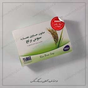 تصویر صابون دست و صورت سبوس برنج دکتر بیز Dr.Biz Rice bran hand and face soap