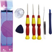تصویر پک ابزار تعویض باتری باسئوس Baseus ACDM-IP8 Battery Disassembly tool 
