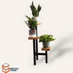 تصویر پایه گلدان سه تایی مدل JG02 